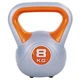 Гиря пластиковая Zelart 5734-8 вес 8кг Grey-Orange - изображение 1