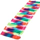 Лента для художественной гимнастики с палочкой Zelart Fit 1658 длина 6м Радуга Rainbow - изображение 1