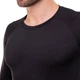 Спортивная компрессионная футболка мужская Zelart Lidong Fit 500 размер 2XL (180-185 см) Black - изображение 4