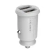 Автомобільний зарядний пристрій Baseus Grain Car Charger 3.1A dual-USB White - зображення 4