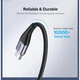 Магнітний кабель Ugreen USB Type-100см C - зображення 4