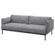 Диван 3-місний IKEA APPLARYD Lejde сіро-чорний (705.062.37) - изображение 1