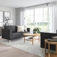 Диван 2-місний IKEA PARUP Gunnared темно-сірий (393.891.65) - изображение 2