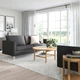 Диван 3-місний IKEA PARUP Gunnared темно-сірий (393.894.67) - изображение 2