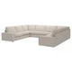 Диван 7-місний П-подібний IKEA KIVIK Tresund світло-бежевий (894.944.04) - изображение 1