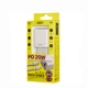 Мережевий зарядний пристрій Remax Surie 2 порти USB + Type-C 20W PD+QC + кабель Type-C/Lightning 1M Білий (RP-U68-L) - зображення 2
