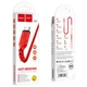 Кабель HOCO X59 USB to Type-C 3A 1m nylon TPE connectors Red (6931474744937) - изображение 3