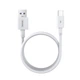 Кабель Remax Marlik USB 2.0 to Type-C 5A 2M Білий (RC-183a) - зображення 1