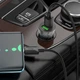 Зарядне автомобільне HOCO Z47 Transparent Discovery Edition (2USB/QC3.0/3A/20W) Type-C Чорний - изображение 4