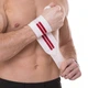 Бинты кистевые для жима и тяги Zelart 167071 White-Red - изображение 6