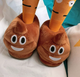 Тапочки кигуруми какашки Kigurumi Домашние Коричневые Плюшевые Детские тканевые 28-33 - изображение 4