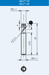Индуктивный датчик M8, LD экранированный, NO/NPN, разъем M8, AE1/AN-3F M.D. Micro Detectors S.p.A. - изображение 2