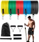 Набор эспандеров трубчатых силовых Newt Power Strength Tube 5 шт (NE-PW-5) - изображение 2