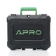 Дрель-шуруповерт бесщеточный APRO 20В, 2А, 20DB, 2 АКБ, ЗУ, кейс - изображение 11