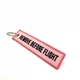 Брелок Remove Before Flight Розовый - изображение 3