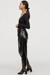 Боді-лонгслів H&M Divided 0820541 M Чорний - зображення 2