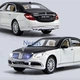Машинка моделька Mercedes Maybach S600 игрушка металлическая коллекционная 21 см Белый (8269962) - изображение 3