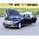Машинка Mercedes Maybach S600 игрушка моделька металлическая коллекционная 21 см Черный (4495141) - изображение 7