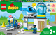 Zestaw klockow LEGO DUPLO Town Posterunek policji i helikopter 40 elementow (10959) - obraz 1