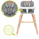 Стульчик для кормления Lionelo KOEN GREY STONE - изображение 7