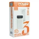 Power Bank (Повір банк) Remax RPP-103 Lesu Series 30000 mAh Білий - зображення 5