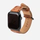 Ремінець Kartell для Apple Watch зі шкіри страуса 38/40/41 мм S/M з фолікулами Рудий - зображення 2