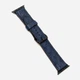 Ремінець Kartell для Apple Watch зі шкіри страуса 38/40/41 мм S/M з фолікулами Синій - зображення 3