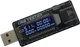 USB тестер Dynamode напряжения 3-20V, силы тока 0-3A и заряда батареи 0-99999 mAh (KWS-V21) - изображение 1