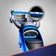 Бритва-стайлер мужской Gillette Fusion5 ProGlide Styler с 1 сменным картриджем ProGlide Power + 3 насадки для моделирования бороды и усов (7702018273386) - изображение 3