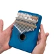Музыкальный инструмент Калимба Kalimba на 17 язычков Ручное фортепиано Синий с Узором K-17-03S - изображение 4