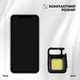 Аккумуляторный фонарь карабин - LED CARPRIE W5138 (500mAh, магнит, брелок, IPX4) (DK5448) - изображение 4