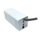 Power Bank Kamry 50000 mAh с индикатором, мощным фонариком, 2хUSB, MicroUSB/Lightning/Type-C Белый - изображение 4