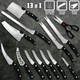 Набор ножей кухонных профессиональный MiracleBlade Knife Set 13in1 PRO, нержавеющая сталь, с ножницами - изображение 1
