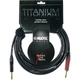 Кабель інструментальний KLOTZ TITANIUM INSTRUMENT CABLE SILENTPLUG 3 M (229015) - изображение 1