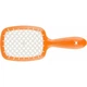 Щетка для волос Janeke Superbrush оранжевая с белым - изображение 2