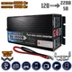 Інвертор автомобільний для котла, насоса Doxin-3500W 12/220В, перетворювач напруги, ЧИСТИЙ СИНУС - зображення 1