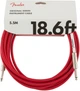 Кабель інструментальний FENDER CABLE ORIGINAL SERIES 18.6' FRD (228432) - зображення 1