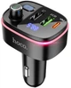 Автомобильное зарядное устройство с FM-модулятором Hoco E62 Fast PD20W + QC3.0 car BT FM transmitter Black (6931474756299) - изображение 3