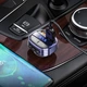 Автомобильное зарядное устройство с FM-модулятором Hoco E70 PD30W + QC3.0 car BT FM transmitter Magic Night (6931474765246) - изображение 4