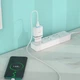 Мережевий зарядний пристрій Hoco C12Q Smart QC3.0 charger set (Type-C) White (6931474716309) - зображення 4