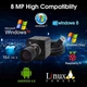 Веб-камера ELP 8 Мп 5 объектив Varioob 50 мм USB-камера (Super HD 3264 X 2448) - изображение 4