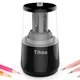 Электрическая точилка для карандашей Tihoo 8008 USB, черная - изображение 1