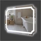 Зеркало с LED подсветкой "Экватор" ML - 64 (60x80) фигурное - изображение 1