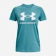 Футболка Under Armour UA Rival Logo 1356305-433 M (196040257648) - изображение 5