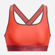 Спортивный топ для бега женский Under Armour CrosSback Mid Bra-org 1361034-877 L (196040342412) - изображение 3