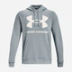 Худи утепленное мужское Under Armour Rival Fleece Big Logo Hd-blu 1357093-465 S Бледно-голубое (196040955612) - изображение 4