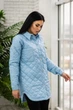 Fashions • Куртка жіноча стьобана Vivien Fashions 42-46 блакитний (4455-ді) - зображення 7