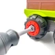 Вантажний трек - конструктор DIY 14 см 28 деталей з викруткою будівельна техніка розбірна - зображення 4