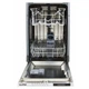Посудомийна машина VENTOLUX DWT 4507 A - изображение 4