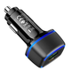 Компактний автомобільний зарядний пристрій Borofone BZ14A PD20W+QC3.0 Type-C to Lightning 2.4A Чорний - зображення 3